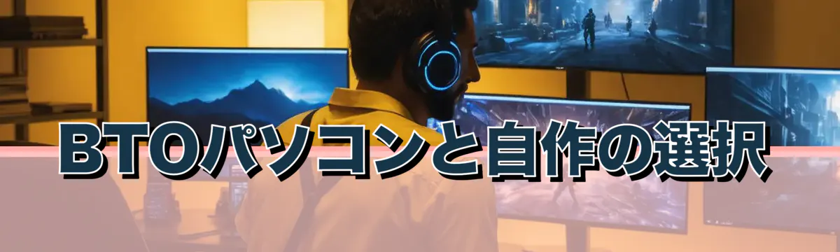 BTOパソコンと自作の選択