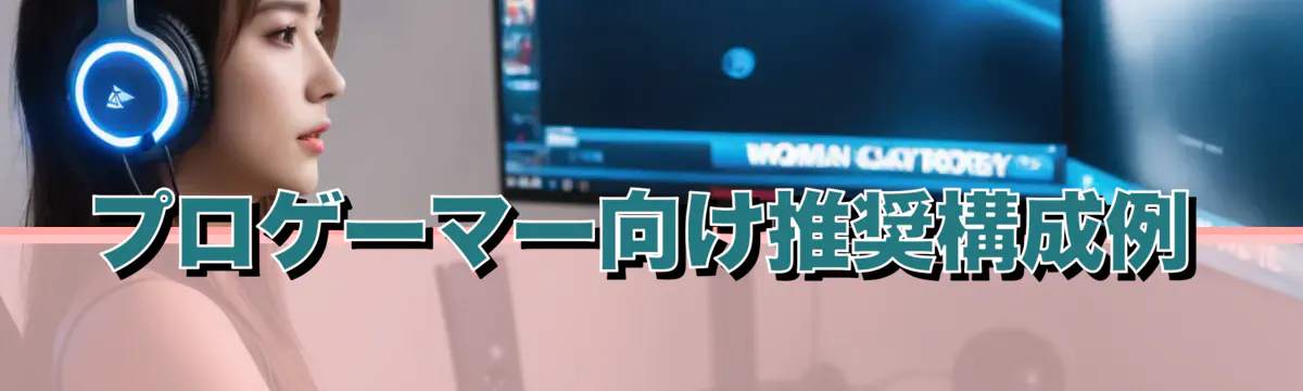 プロゲーマー向け推奨構成例