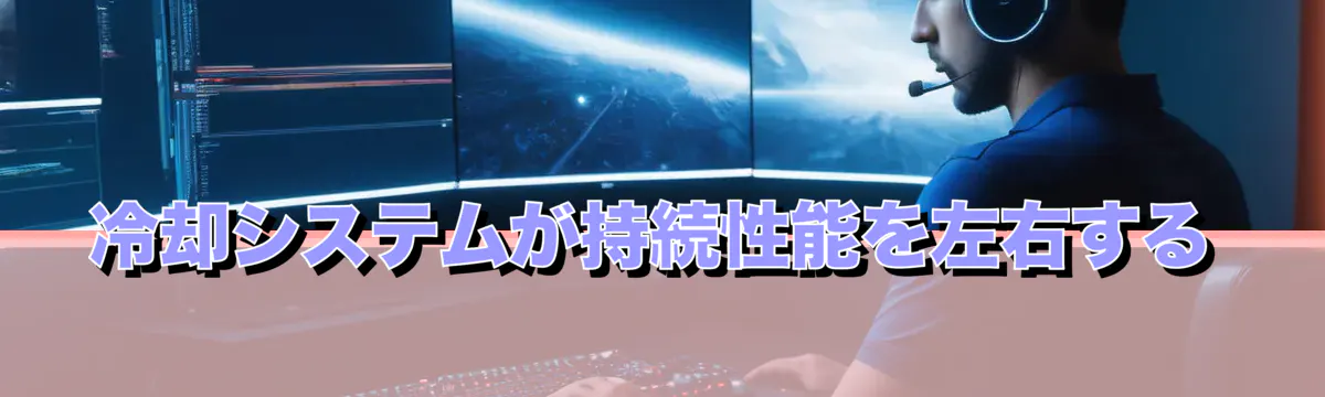 冷却システムが持続性能を左右する