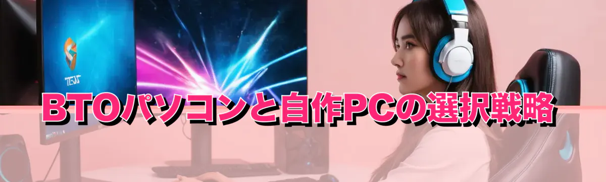 BTOパソコンと自作PCの選択戦略