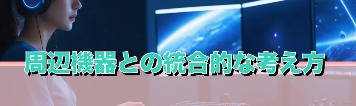 周辺機器との統合的な考え方