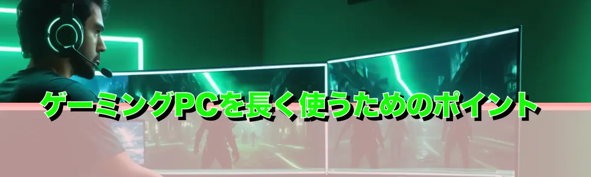 ゲーミングPCを長く使うためのポイント