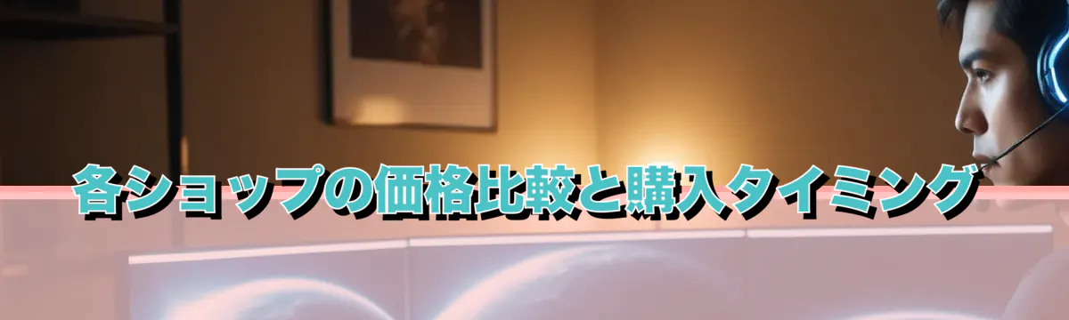 各ショップの価格比較と購入タイミング
