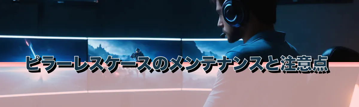 ピラーレスケースのメンテナンスと注意点