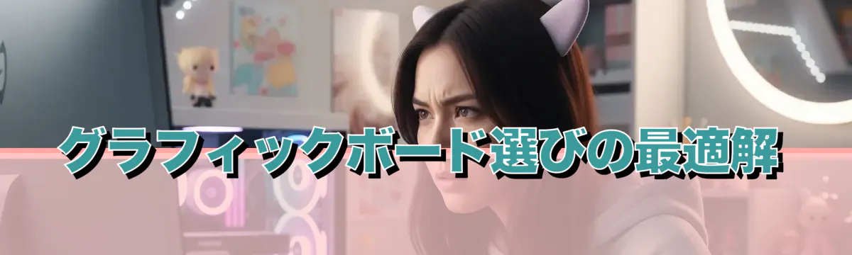 グラフィックボード選びの最適解