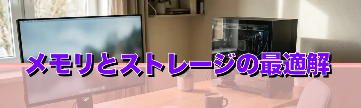 メモリとストレージの最適解