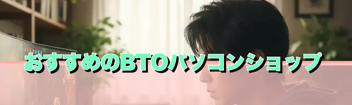 おすすめのBTOパソコンショップ
