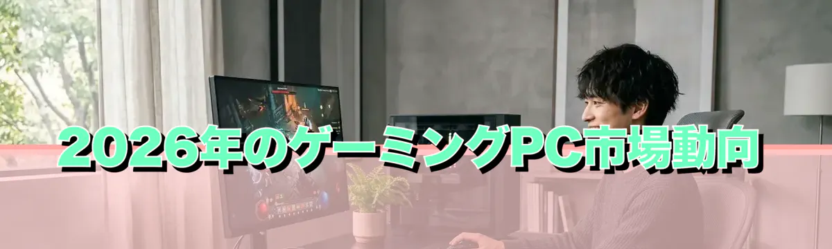 2026年のゲーミングPC市場動向