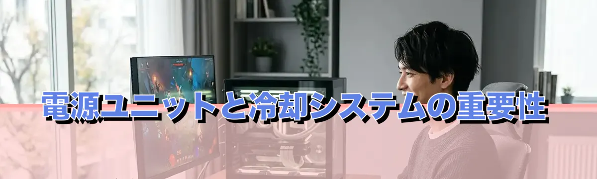 電源ユニットと冷却システムの重要性