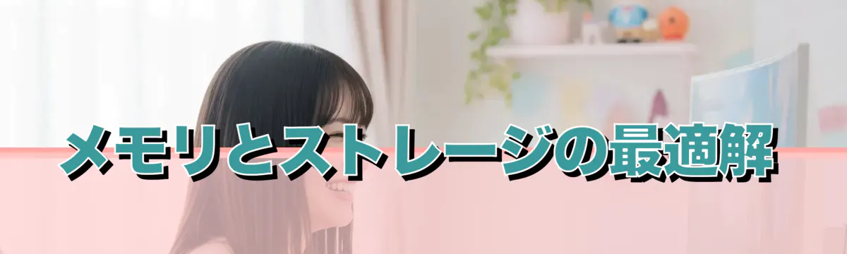 メモリとストレージの最適解