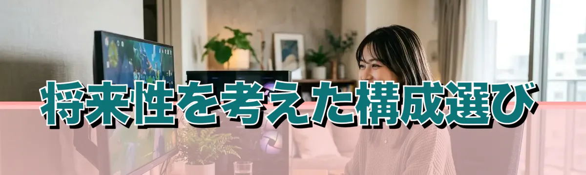 将来性を考えた構成選び