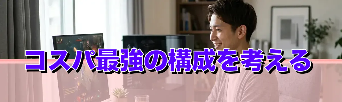 コスパ最強の構成を考える