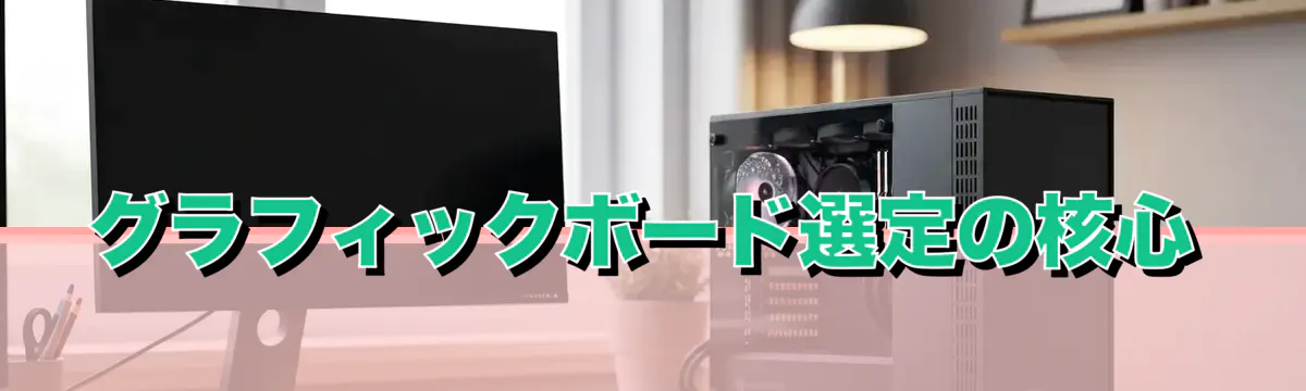 グラフィックボード選定の核心