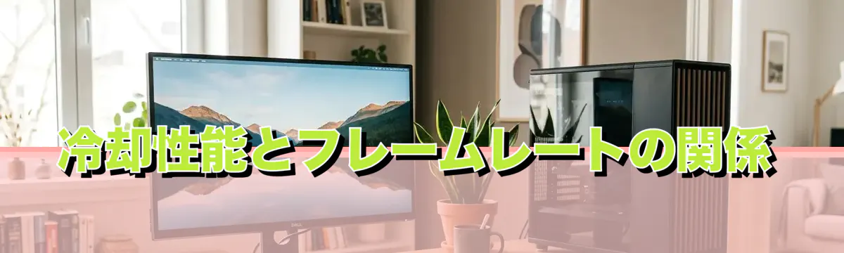 冷却性能とフレームレートの関係