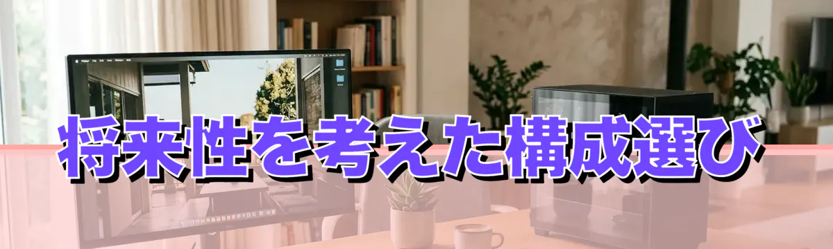 将来性を考えた構成選び