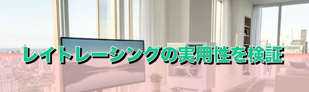 レイトレーシングの実用性を検証