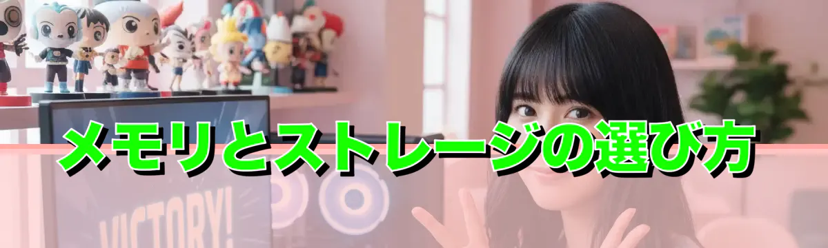 メモリとストレージの選び方