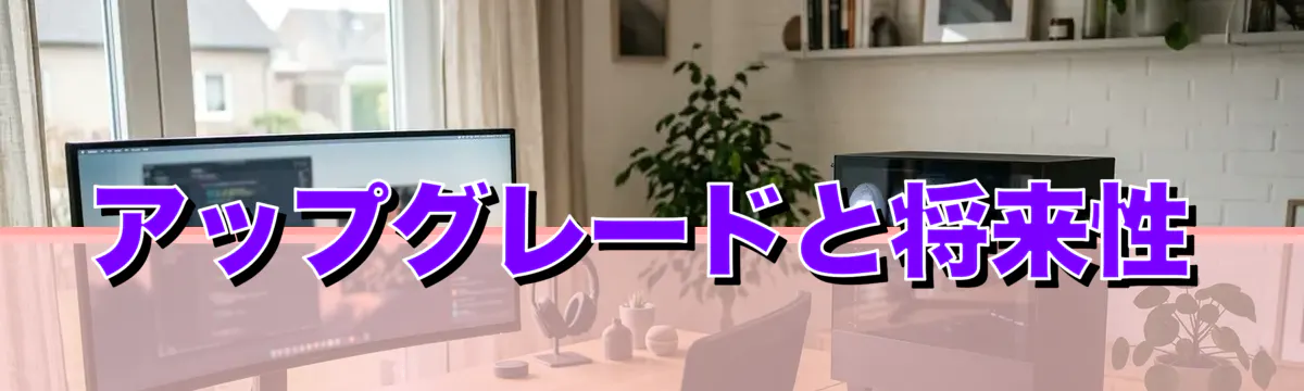 アップグレードと将来性