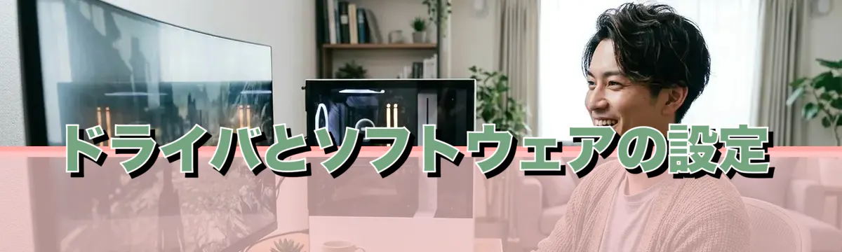 ドライバとソフトウェアの設定