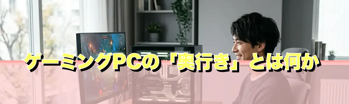 ゲーミングPCの「奥行き」とは何か